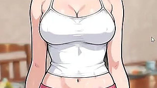 Alone with My Stepsister [ Taboo Hentai Game ] Ep.1 Seeing His Stepsis Panties Made Him Hard Right Away!
