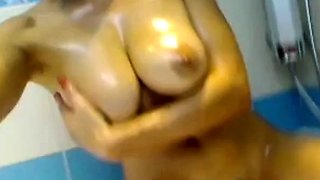 Big-Titted Babe Mila's Amateur Webcam Show