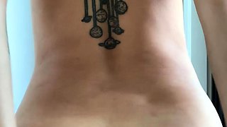 Curly Blonde Teen Records Solo Dildo Masturbation More at