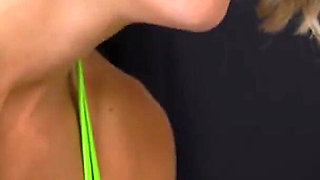 Blonde Teen with Big Natural Tits in Micro Bikini Picked up on the Beach and Destroyed by a Stranger