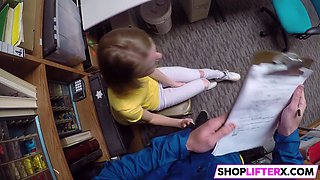 Shoplifting Sweety Catarina Gets Drilled