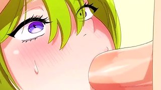 Hentai chick enjoys anal sex at the gym