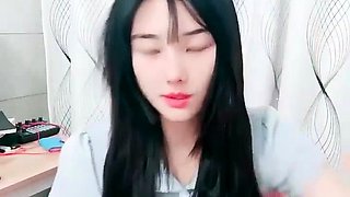 Asian busty teen getting toy fucked hard