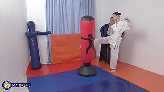 Incredible BBW and skinny teen lesbian crazy movie