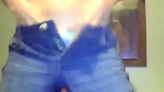 Moist MILF Pleasures Herself on Webcam