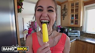 Watch Riley Reid's petite frame get pounded hard by Chris Strokes in a hot and steamy threesome!