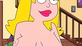 Big tits and titjob of famous toons