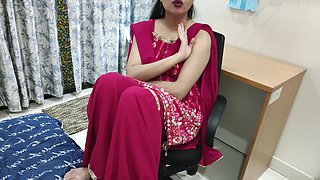 The Brother-in-law Gave Pleasure to the Desi Bhabhi with His Dick