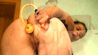 Close up pussy masturbation with toy dildo