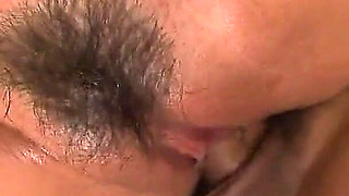Japanese MILF Yuuno Fucked to Orgasm in an Extremely Hairy Pussy in a Threesome