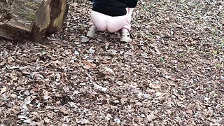 I went out into the forest and there ... peeping, hidden cam