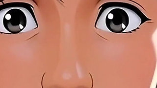 Pussygirl Wants Love and Sex. Hentai Anime Cartoon. Ai Animation