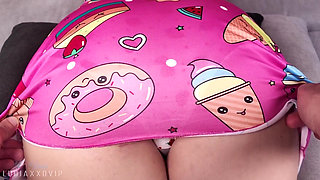 You Can Play Stepdaddy! but Please Don't Cum Inside! Innocent Stepdaughter Taboo