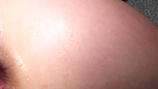 Plumber's Endoscope Stuk in My Ass Showed Hot Anal Creampie From Inside