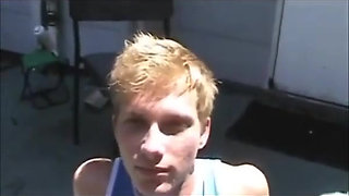 Sock sniffing and mouth stuffing