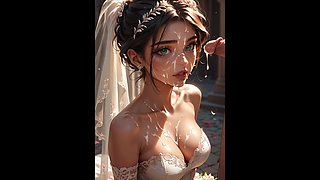 Busty Bride Fucked Hard Ai Porn