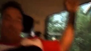 Mature Brunette Swinger Gerda in Hardcore Amateur Group Sex