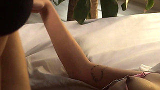 Seducing My Naughty Roommate: Kisses That Lead to Our First Lesbian Sex with Her Juicy Ass