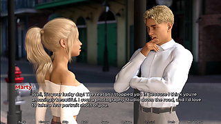 Inertia 1. Tenika & Inertia is taking a shower together.