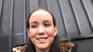 Skinny blonde and brunette suck big cocks and take facials