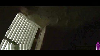 Smoking Step mom Spied Pissing and Masturbating - ALHANA WINTER Busted Step Son