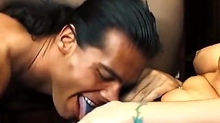 Busty Slut Aline Gets Pussy Masturbated and Receives Messy Facial Cumshot