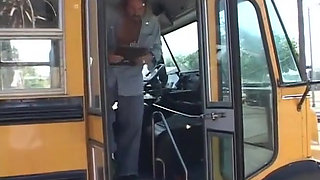 The driver fucks me in the bus