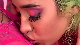 Pussy Eating, Scissoring, Dildo Play with Roxy Lips