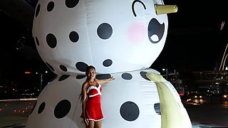 Santas helper uniform for HOT Thai GF