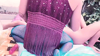 Couple Met in the Carnival Ended up Having Sex on the First Corner They Found