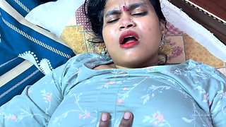 Stepfather Caught Me Fingering My Pussy and Left Me, Chudai Hindi Video