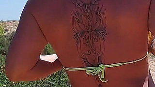 A Good Bitch Fucked on the Beach