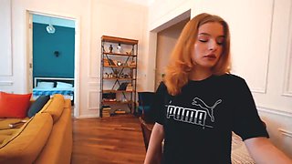 Diana Rider screwed her cunt with sensual handyman passion