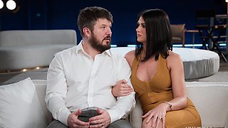 Hot wife Sienna Rae gets dp in front of hubby