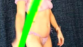 Amateur Blonde Teen Plays Solo with Toy Webcam Porn
