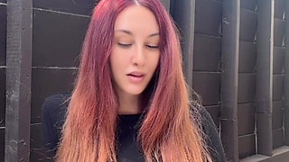 Italian Big Tits MILF Artemisia Love Long Hair Fetish Outdoor