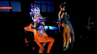 Digitally Enhanced Goddess - 3D Animation