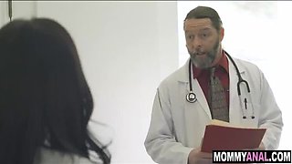 Sexy MILF Jennifer White Gets Her Ass Checked by Naughty Doctor