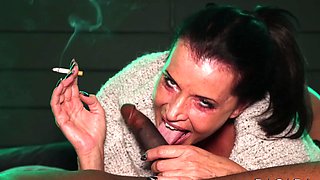 DaCada's BBC smoking blowjob