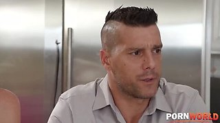 Haley Reed Gets Hardcore Anal Threesome with Ramon & Aaliyah - Rough Pounding & Blowjob