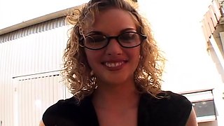 TheRealWorkout fit blonde babe hardcore sex facial cums