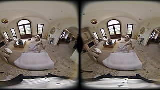 Horny porn girl VR mind-blowing story