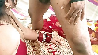 Indian bhabhi Fucked First Time by Husband First Night Hot Hindi sex video