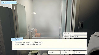 Hentai Game - Yellow Hair College Gyaru Sex Scenes - Summer Hangout Spot Secret After College Spent with Gyarus