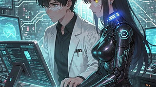 The Sexiest Robot Wants to Feel a Human Cock Inside Her Pussy for the First Time - Ai-generated Content