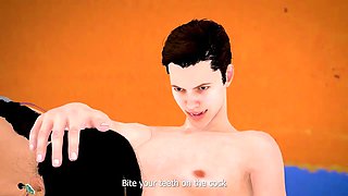 Saw uncle's whore Indian stepdaughter naked and then desi boy fucked her (Hindi Sex)