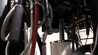 Beautiful fetish anus actions with latex and bdsm