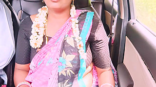 Desi Bhabi Betrays Her Husband by Going on Secret Long Drives with His Younger Stepbrother