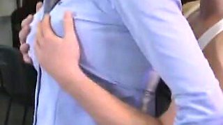 Horny german stepmom rides her stepson