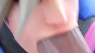 Mercy’s Romantic Dinner - Big Ass Fuck & Wild Anal with Moans - 3D Adult Animation